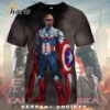 Captain America Brave New World 2025 3D T Shirt 3 3