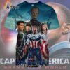 Captain America Brave New World Poster Movie 2025 All Over Print T Shirt 2 2