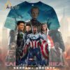 Captain America Brave New World Poster Movie 2025 All Over Print T Shirt 3 3