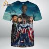 Captain America Brave New World Poster Movie 2025 All Over Print T Shirt 4 4
