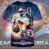 Captain America Brave New World Poster Movie All Over Print T Shirt 2 2