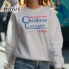 Childless Cat Lady President Harris 2024 Shirt 3 sweatshirt