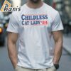 Childless Cat Lady Voting 2024 USA Shirt 2 shirt