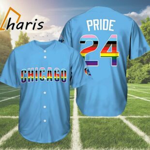 Cubs Pride Replica Jersey 2024 Giveaway 1 1