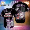 Custom Name And Number Olivia Rodrigo Guts World Tour Baseball Jersey 1 1