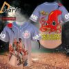 Custom Name And Number Red Hot Chili Peppers Baseball Jersey Shirt 3 3
