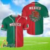 Custom Name Mexico Baseball Jersey 3 3