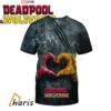 Deadpool and Wolverine 2024 Movie Poster All Over Print T Shirt 5 11