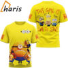 Despicable Me This Girl Is Evil To Serve Minions 3D T Shirt 2
