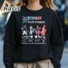 Detroit Lions Tigers Red Wings Detroit Piston Champions City Abbey Road Signatures shirt 4 Sweatshirt