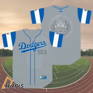 Dodgers Salvadoran Heritage Night Jersey 2024 Giveaway 11 1
