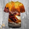 Fire Will Regign House Of The Dragon Season 2 3D T Shirt 3 3