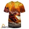 Fire Will Regign House Of The Dragon Season 2 3D T Shirt 4 4