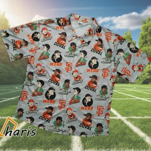 Giants Players Aloha Shirt Giveaway 2024 1