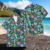 Green Leaf Pattern Tropical Chicago Cubs Hawaiian Shirt 3 3