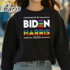 Joe Biden Kamala Harris 2024 Rainbow Gay Pride LGBT T shirt 3 Sweatshirt