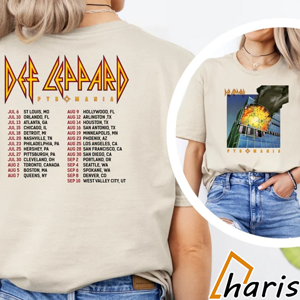 Journey Band Tour 2024 Shirt
