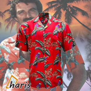 Jungle Bird Magnum PI Hawaiian Shirt1