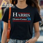 Kamala Harris Alexandria Ocasio Cortez 2024 President Vote T Shirt 1 shirt