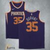 Kevin Durant Phoenix Suns Autographed Purple Swingman Jersey 2 2