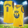 Klay Thompson Golden State Warriors Yellow Jersey 2 2