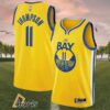 Klay Thompson Golden State Warriors Yellow Jersey 4 4