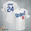 LA Dodgers Kobe Bryant 24 Baseball Jersey 2 2