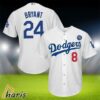 LA Dodgers Kobe Bryant 24 Baseball Jersey 3 3