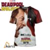 Marvel Studio Film Deadpool And Wolverines Over Print Shirt 5 11