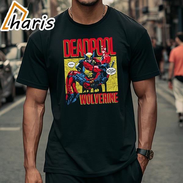 Marvel X Men Deadpool and Wolverine Movie 2024 T shirt 2 shirt