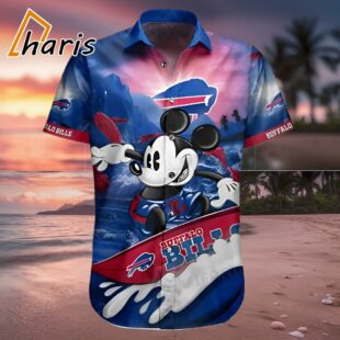 Mickey Surfing Unique Buffalo Bills Hawaiian Shirt 1 1