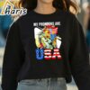 My Pronouns are USA Funny 2024 President Election Donald Trump Shirt 3 Sweatshirt