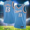 Paul George LA Clippers Nike City Edition Swingman Jersey 2 2