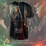 Queen Rhaenyra Targaryen House Of The Dragon Poster 3D T Shirt 1 1