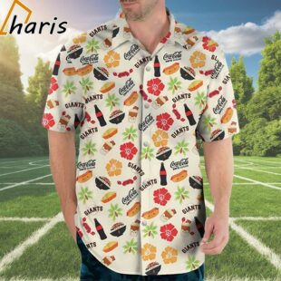 San Francisco Giants Coca Cola Aloha Foodie Hawaiian Shirt 1 1