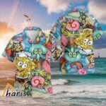 Spongebob Squarepants Hawaiian Shirt For Woman Men 1 1
