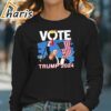 Stream Vote Trump 2024 Fist Pump Never Surrender Fighter T Shirt 4 long sleeve t shirt