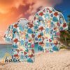 Tropical Flower Bluey Hawaiian Shirt 3 3