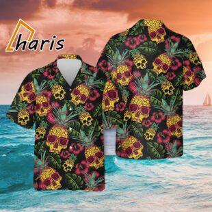 Tropical Pinapple Slayer Hawaiian Shirt 1 1