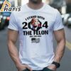 Trump I Stand With The Felon Not The Fool 2024 Usa Flag Shirt 2 shirt