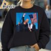 Trump Shot Shirt Trump Shooting Shirt Trump 2024 T shirt 4 Sweatshirt