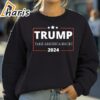 Trump Take America Back 2024 Donald Trump Shooting T shirt 4 Sweatshirt