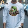 Yoshis Island In The Style Of Jurassic Park Shirt 3 long sleeve shirt