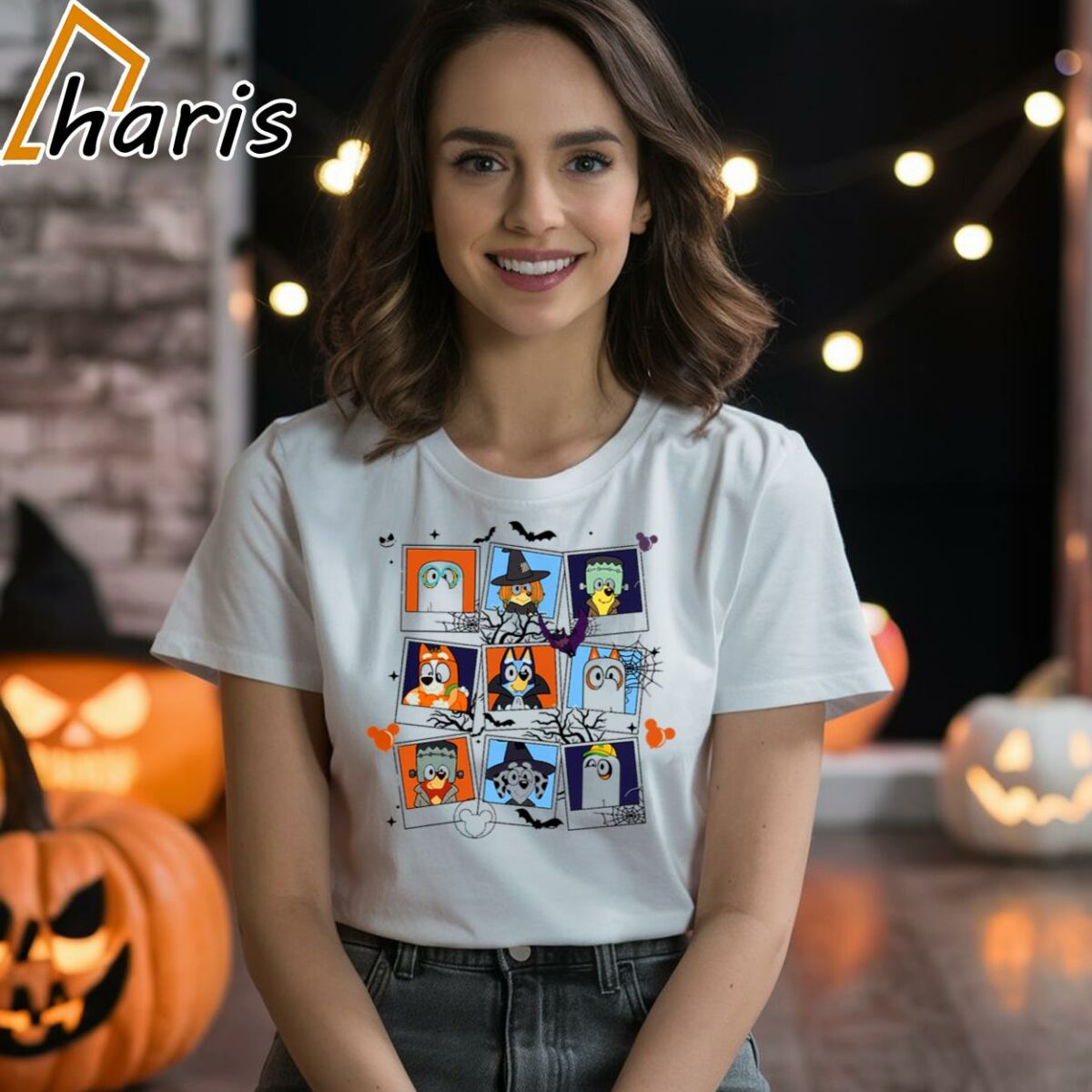 Bingo Spooky Vibes Bluey Halloween Shirts 1 1