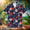 Detroit Tigers Logo And Red Pink Hibiscus 3D Hawaiian Shirt 3 3