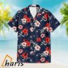 Detroit Tigers Logo And Red Pink Hibiscus 3D Hawaiian Shirt 4 4