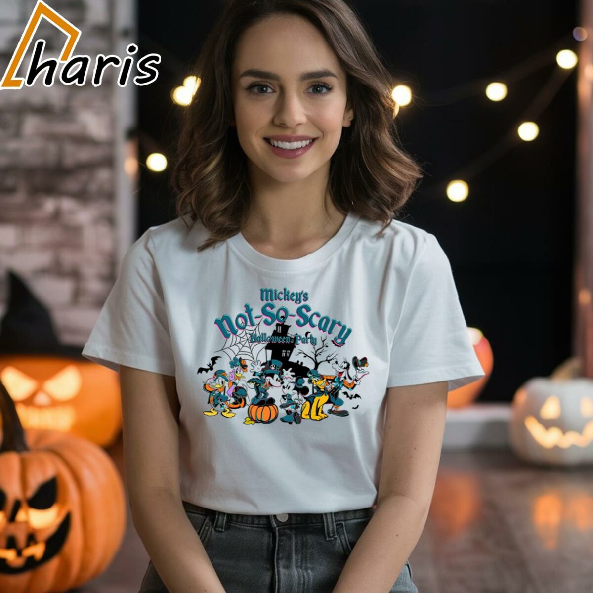 Disney Family Mickey Not So Scary Halloween Shirt 1 1