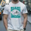 Graphic Retro Football Dolphins Football Shirt Football Gifts 2 shirt