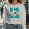 Graphic Retro Football Dolphins Football Shirt Football Gifts 4 long sleeve shirt