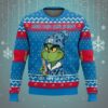 Grinch Coors Light Makes Me Happy Ugly Christmas Sweater 1 1